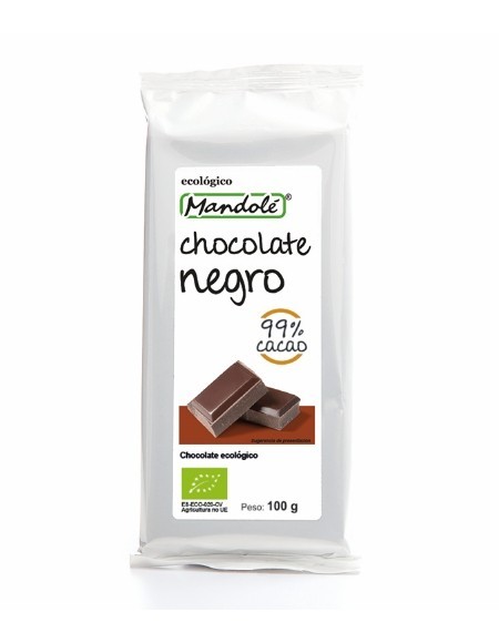 Chocolate negro (99% cacao) tableta