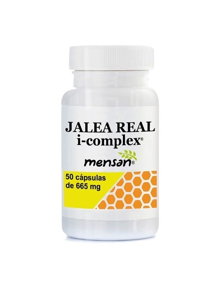 Cápsulas vegetales  JALEA REAL i-complex® (Jalea Real + Lecitina + Germen de Trigo + Frutas Rojas) 665 mg