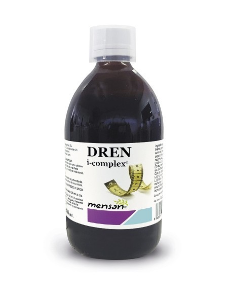 DREN i-complex® líquido (Zumo concentrado uva + arándano + Alcachofa + Cola caballo + Café verde + Cardo mariano)  500 ml