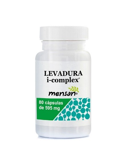 Cápsulas vegetales LEVADURA i-complex® 595 mg