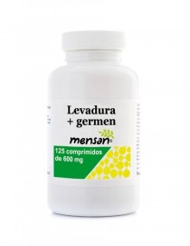 Comprimidos Levadura + Germen 600 mg 125u