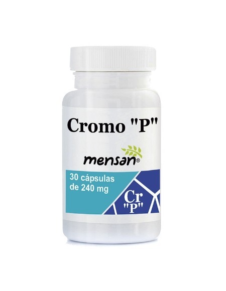 Cápsulas vegetales Cromo "P" (Cr Picolinato) 240 mg