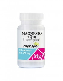 Cápsulas vegetales MAGNESIO + Q10 i-complex® 470 mg