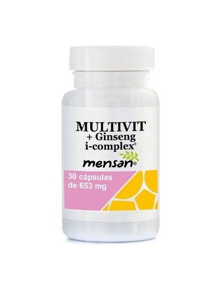Cápsulas vegetales MULTIVIT + GINSENG i-complex® 675 mg