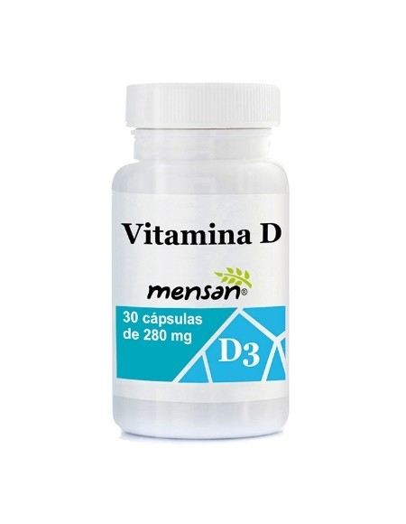 Cápsulas vegetales VITAMINA D  280 mg