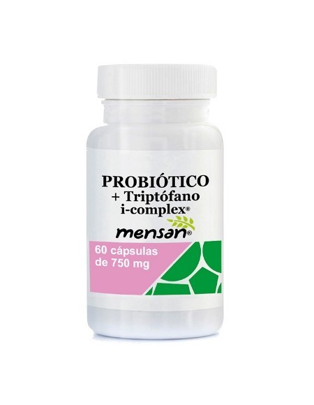 Cápsulas vegetales PROBIÓTICO + TRIPTÓFANO i-complex® 750 mg
