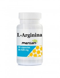 Cápsulas vegetales L-arginina 620 mg