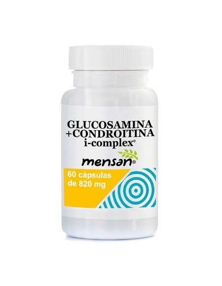 Cápsulas vegetales GLUCOSAMINA + CONDROITINA i-complex® 820 mg