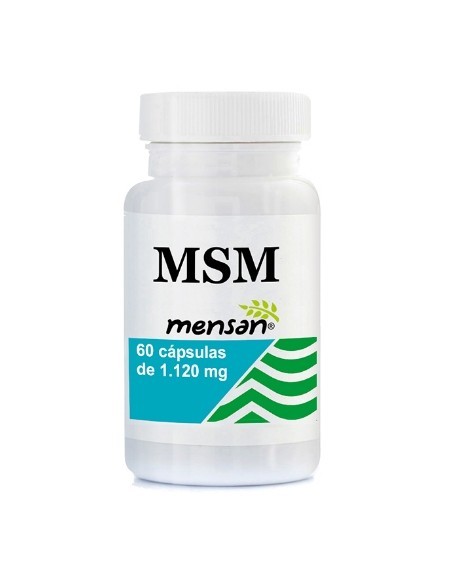 Cápsulas vegetales MSM