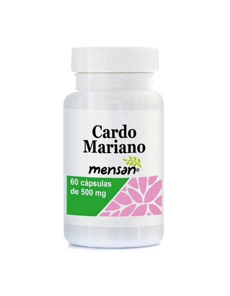Cápsulas vegetales Cardo mariano 500 mg