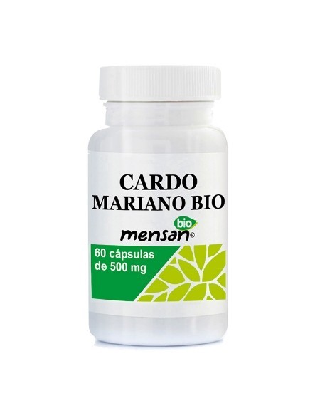 Cápsulas vegetales Cardo mariano BIO 500 mg