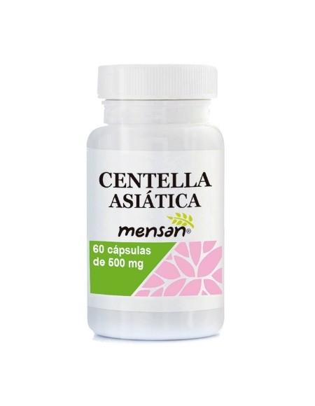 Cápsulas vegetales Centella asiática 500 mg