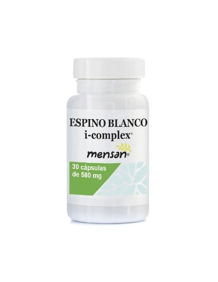 Cápsulas vegetales ESPINO BLANCO i-complex® (Espino Blanco + Tila + Pasiflora + Melisa + Salvia) 580 mg