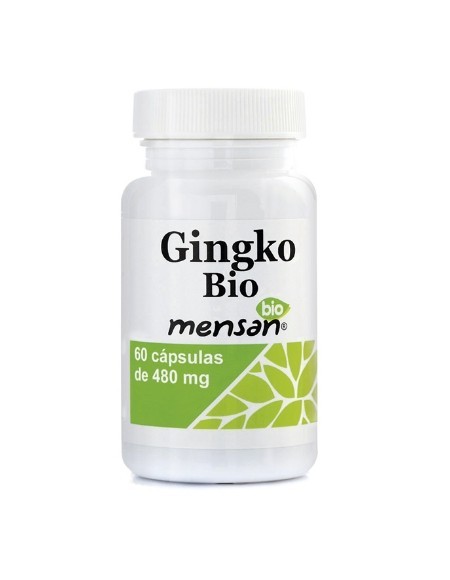 Cápsulas vegetales Ginkgo BIO  480 mg