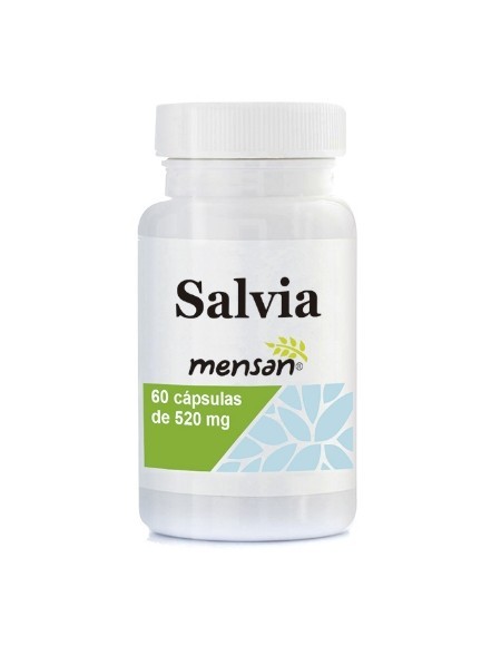 Cápsulas vegetales Salvia de 520 mg