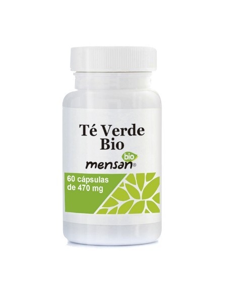Cápsulas vegetales Té Verde BIO 470 mg