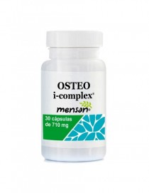 Cápsulas vegetales. OSTEO i-complex® (Calcio coral + Mg + Bambú + K2 + D3) 710 mg.