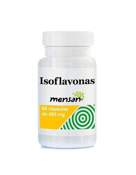 Cápsulas vegetales Isoflavonas (40 mg. Isoflavonas) 495 mg.