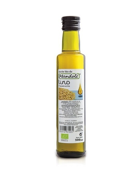 Aceite de Lino dorado (envase cristal topacio) (54